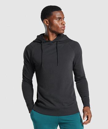 Pánské Mikiny S Kapucí Gymshark Bold Černé | CZ 2695SGL